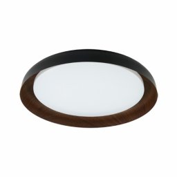 LED plafonjera boja drveta 24W 180~260V 6500K crna + SMD M205458