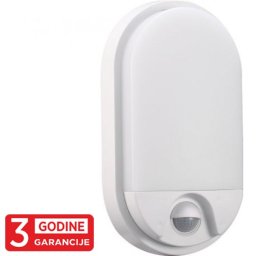 Zidna lampa bela 15W 6000K IP54 221,2x44,5x212,2mm LED sa IR senzorom pokreta 3Y M272-72B-S Mitea Lighting