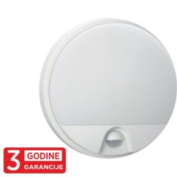 LED plafonska lampa bela 15W 6000K IP54 fi210x40mm sa IR senzorom pokreta 3Y M272-73B-S Mitea Lighting