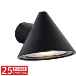 Zidna spoljna lampa mat crna Max.1x35W IP65 1xGU10 M2018-C