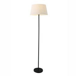 Podna lampa crno-bež 1xE27 M41-C