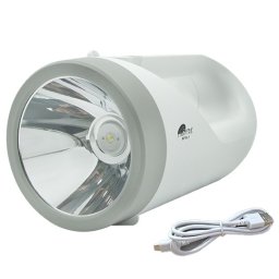 LED punjiva prenosna lampa bela 5W USB M719L-1