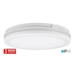 LED plafonjera bela 30W 175~250V 3CCT DIP switch 3000/4000/6500K IP65 300x55mm SMD 3Y M205702-W