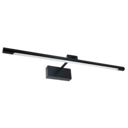Zidna lampa crna 6500K IP44 kupatilska LED 8W M209453