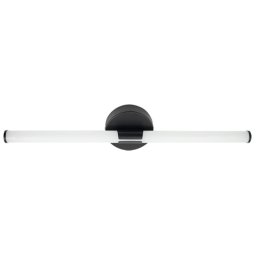 Zidna lampa crna 6500K IP44 kupatilska LED 8W M209465