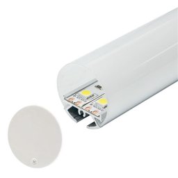 Aluminijumski profil viseći za LED trake 30x2000mm sa difuzorom 2m + 2 sajle od 1m MA636 Mitea Lighting