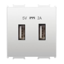 USB punjač beli 5V 2A WVTT2231-4WH EU2 Thea Modular 2M Panasonic
