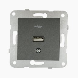 KPC USB 1M konektor WKTT0419-2DG EU4, tamno sivi, Karre Plus Panasonic