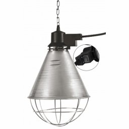 Viseća lampa za infra sijalicu sa prekidačem za dimovanje snage max.250W E27 5m kabla, BURA reflektor fi210mm Mitea Lighting