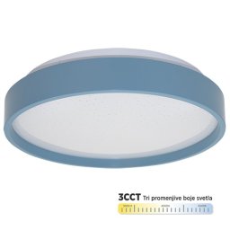 LED plafonjera plava 15W 220~240V 3CCT 3000/4000/6500K fi260mm SMD M205540-P