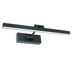 Zidna lampa crna 6500K IP20 za sliku ili za ogledalo - LED 8W 395x185x50mm M209439 Mitea Lighting