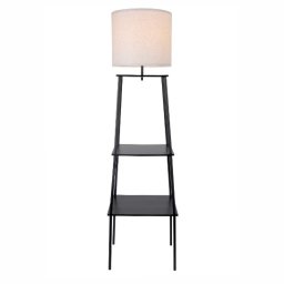 Podna lampa crna 1xE27 M44-BG