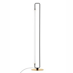 Podna lampa crna LED 32W LED 3000K sa podnim prekidačem M74-C
