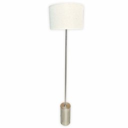 Podna lampa saten nikl 1xE27 M48-SN/BG