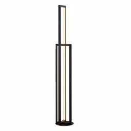 Podna lampa crna LED 36W LED 3000K sa podnim prekidačem M75-C