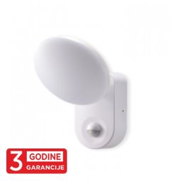 Zidna lampa bela 15W 6000K IP65 LED sa IR senzorom pokreta 3Y M272-ST94-S Mitea Lighting