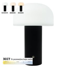 Stona lampa bela LED CCT 3000-6000K M1082-C