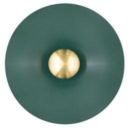 Zidna lampa zelena LED zlatno- 3000K M11113-GGD