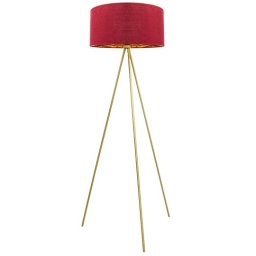 Podna lampa crvena E27 M53