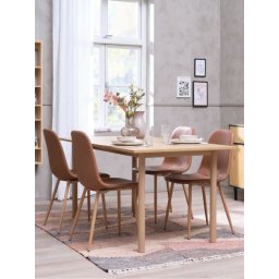 Trpezarijski sto ALSTED 90x160 boja natur hrast 3650202