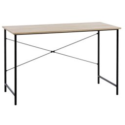 Radni sto 60x120 hrast/crna
