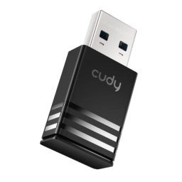 Cudy WU900, AX900 Dual-Band Wi-Fi 6 USB Adapter, 2.4 GHz,286 Mbps