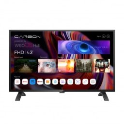 Carbon 43FHDSW 1920x1080/FHD/DVB-T2/Bluetooth/WiFi/Magic Remote/Frameless/webOS SMART LED TV 43