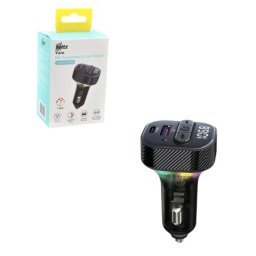 Kettz fm transmiter i punjač yare – qc3.1 + type-c pd30w, led ( 1-0027 )