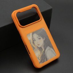 Futrola smart cover corning glass za iphone 17 pro (6.3) narandzasta ( F124402 )
