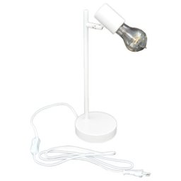 Stona lampa bela 1xE27 40W M190121
