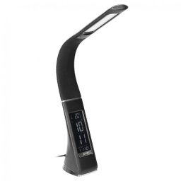 Stona lampa crna LED 5W 4000K + sat/alarm DOLOMIT DL-12/B Virone