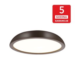 LED plafonjera braon ARCADIA MCL750-450 BR 24W 3000K peskareno 5Y
