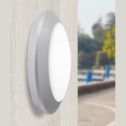 BERTA 275mm CCT LED 15W/9W GX53 IP66 siva zidna/plafonska lampa 1B2.000.000.1EP Fumagalli