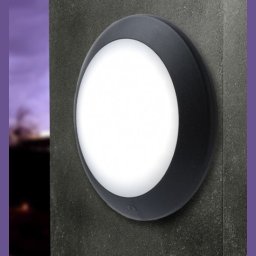BERTA 275mm CCT LED 15W/9W GX53 IP66 crna zidna/plafonska lampa 1B2.000.000.1EP Fumagalli