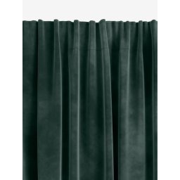 Zavesa 1x140x300 baršun zelena