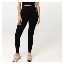 Ring Core Seamless helanke Jet Black-XL
