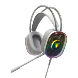 Jedel Slusalice gejmerske rgb za mikrofonom gh580 sive ( IT1146 )