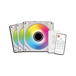 Xigmatek en44779 infinity g20a arctic argb white 3komada i remote kontroler Cooler ventilator ( 25199 )
