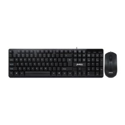 Jedel Tastatura kancelarijska i mis zicni g18 crna ( IT1156 )
