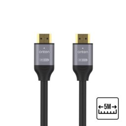 Kabal hdmi 2.0 4k 60hz 18gbps aluminijumski 5m (otn-8318) onten ( AV388 )