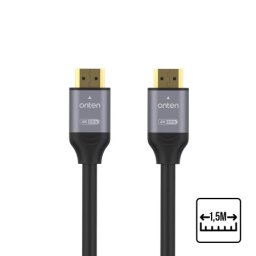 Kabal hdmi 2.0 4k 60hz 18gbps aluminijumski 1.5m (otn-8318) onten ( AV385 )