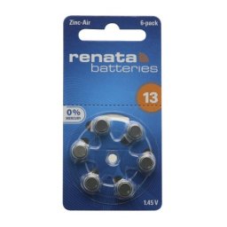 Baterija za slusni aparat zinc air dugmasta za13 6/1 renata ( BAT8504 )