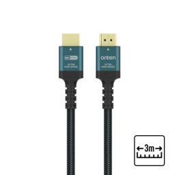 Kabal pleteni hdmi 8k 60hz sa hdmi 2.1 8k 60hz 48gbps aluminijum 3m (otn-hd183) onten ( AV396 )
