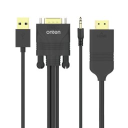 Adapter vga + jack 3.5mm + usb 2.0 na hdmi 1.8m (otn-5152) onten ( AD500 )