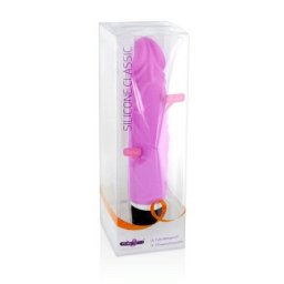 Silikonski vibrator Classic Plus Pink