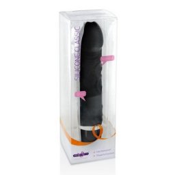 Silikonski vibrator Classic Plus Black