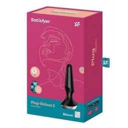 Analni silikonski vibro plug SATISFYER Plug Ilicious