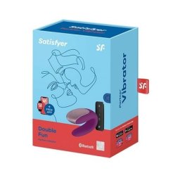 Vibrator za parove sa aplikacijom SATISFYER Double Fun