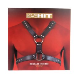 Fetiš muška ukrasna veza Love Hit Harness