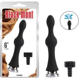 Klistir za tuš i analni plug 2u1 Black Mont